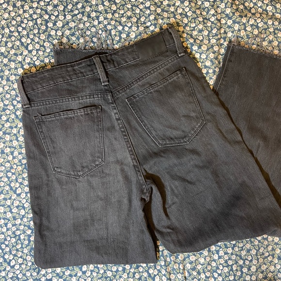 Lucky Brand High Rise Wide Leg Cropped Jeans 26 - Picture 4 of 7